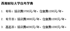 西南財經大學自考學費多少貴嗎？招生專業有哪些？